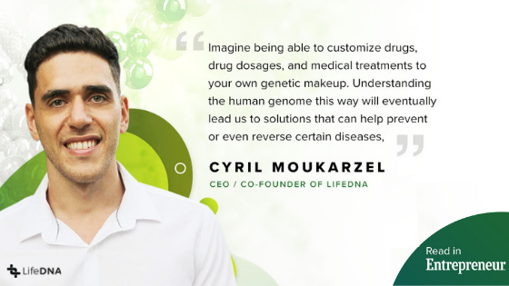 The Future of Personalized Medicine According to LifeDNA CEO Cyril Moukarzel